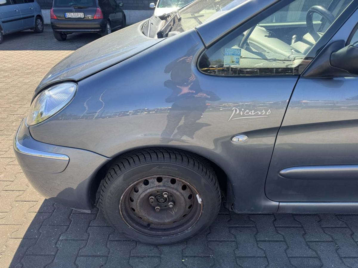 Citroen Xsara Picasso original Kotfl&uuml;gel vorn links EZW Eisengrau Metallic Bj.2007